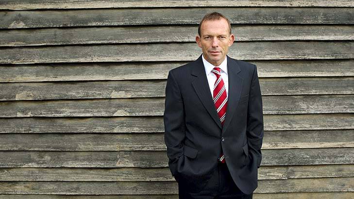 Tony Abbott Photo: John Woudstra