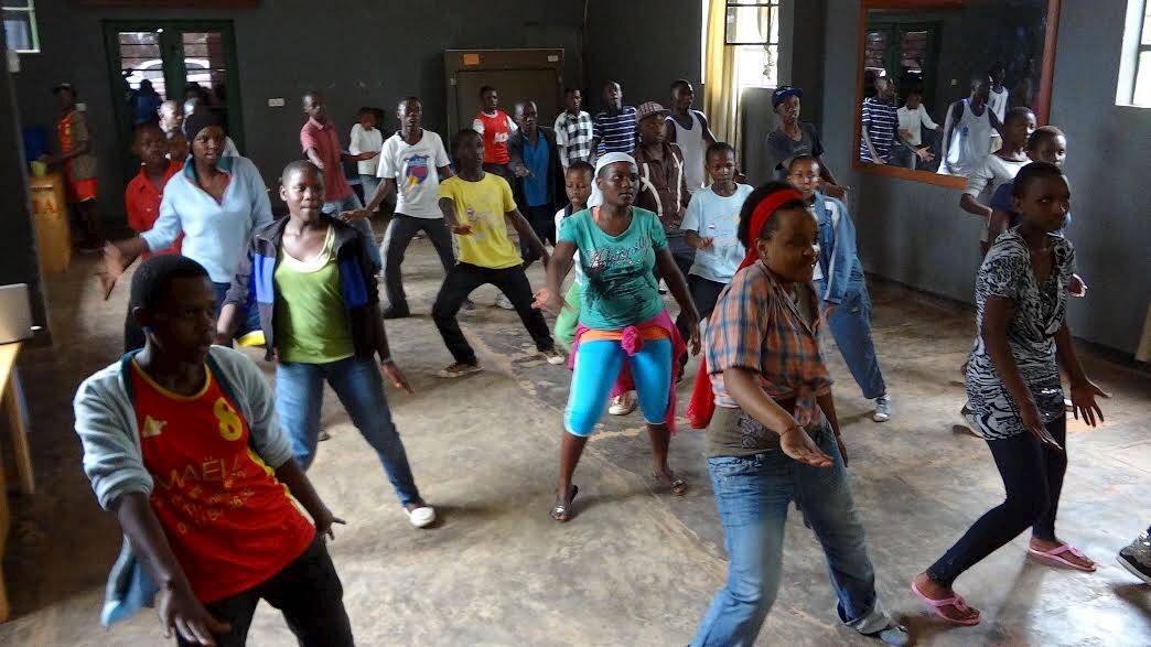David and Helen Wheen's work has seen them help provide free dance classes to young people in Rwanda's capital of Kigali. Photo: Supplied