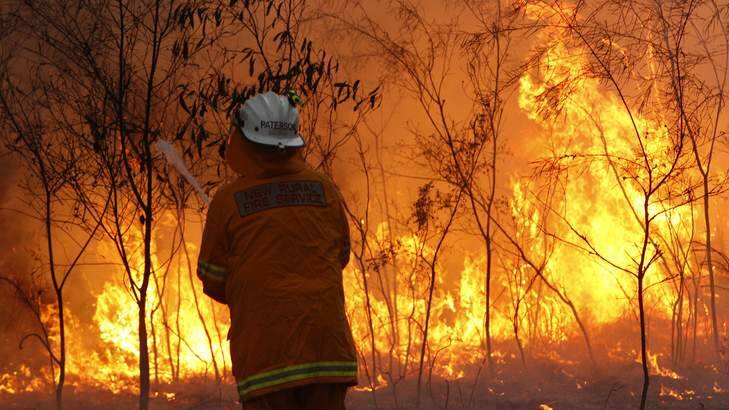 New research shows firefighters could be left trapped in remote areas. Photo: Jonathan Carroll