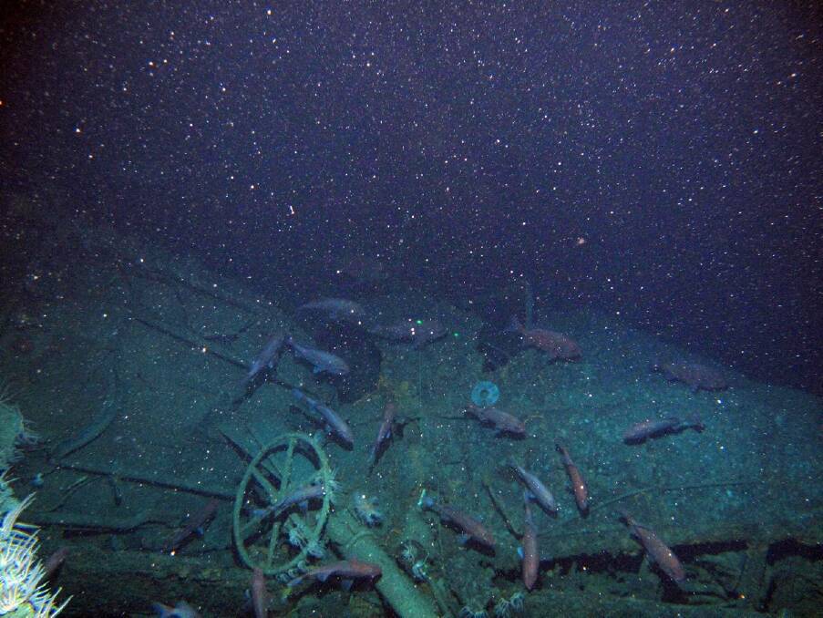 The submarine was lost just 40 days after Australia committed to battle in World War 1. Photo: Fugro Survey