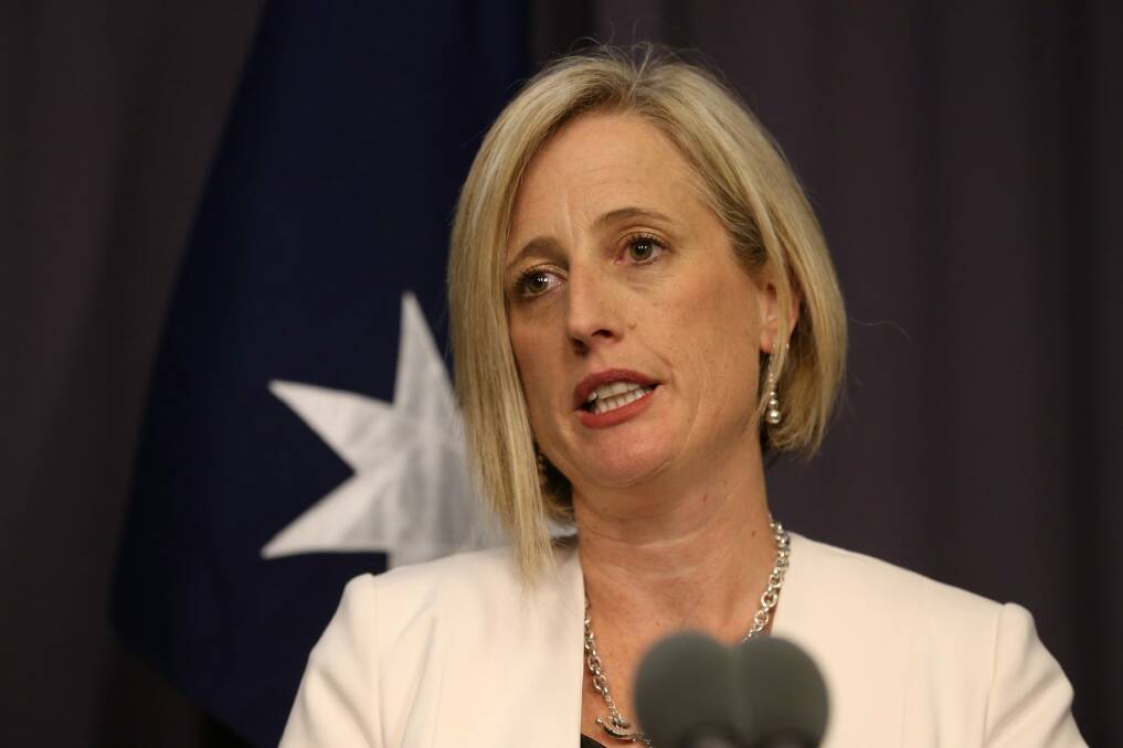 Under pressure: ACT Chief Minister Katy Gallagher. Photo: Andrew Meares
