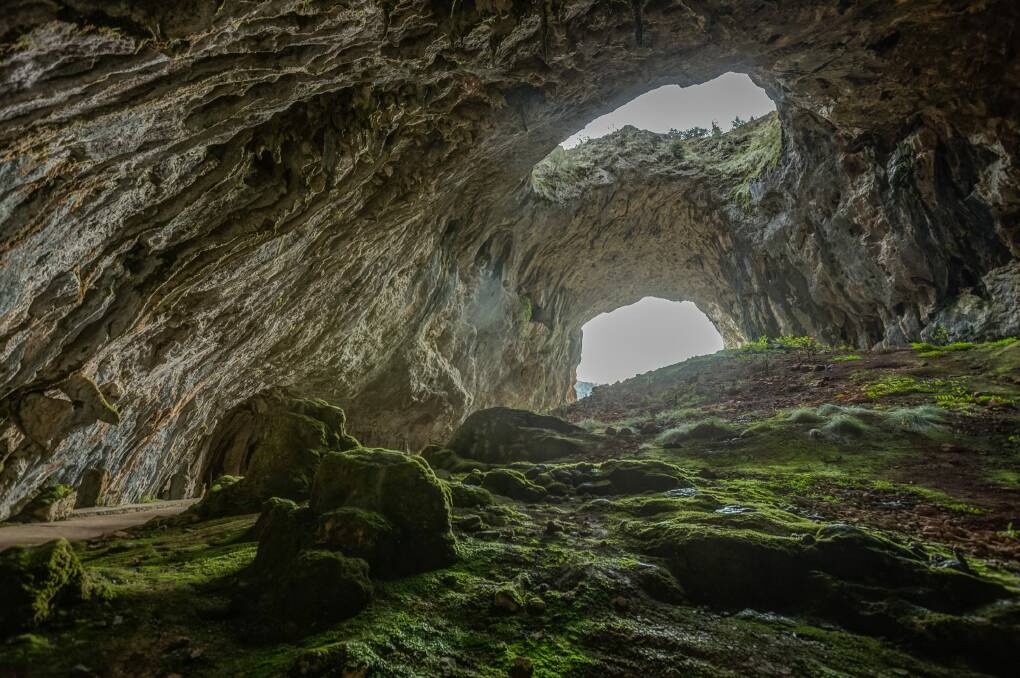 Glory Arch at Yarrangobilly Caves. Photo: George Bradford
