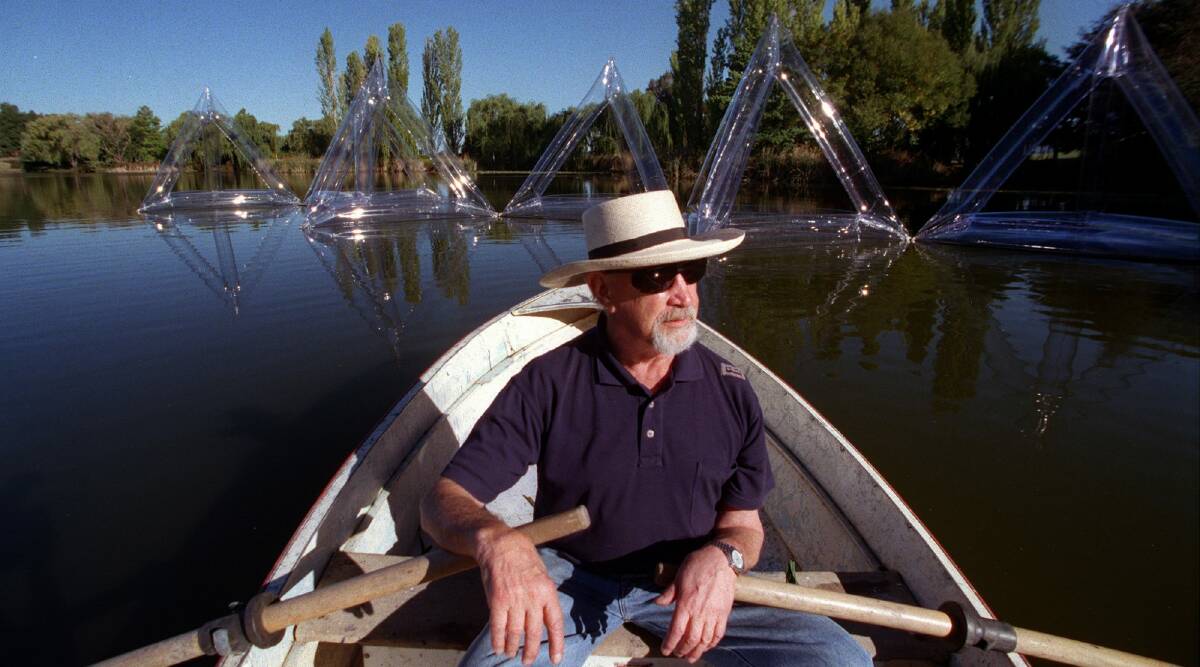 Bert Flugelman on Nerang Pool, 1998. Photo: Dean McNicoll