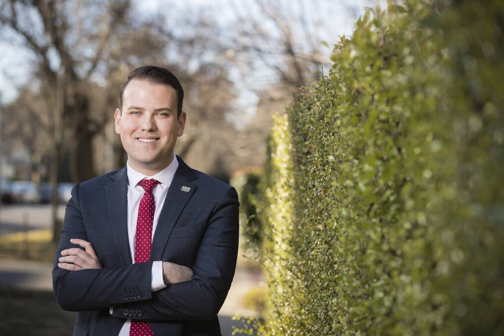 Jacob Ingram has announced that he will run for Labor preselection for the seat of Canberra.  Photo: Sitthixay Ditthavong
