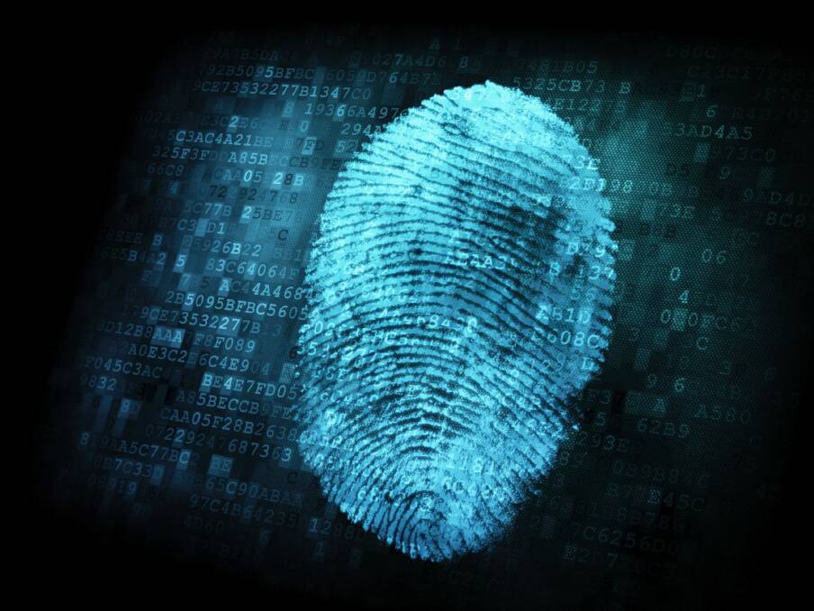 Fingerprint on digital screen, 3d render abstract; access; authorization; background; biometric; biometrics; code; computer; concept; criminal; data; digital; finger; fingermark; fingerprint; forensic; icon; identification; identity; imprint; information; internet; key; mark; net; network; pad; padlock; print; privacy; protection; safe; safeguard; safety; secrecy; secure; security; sensor; software; symbol; system; technology; thief; thumb; thumbprint; touch; touching; unlock; web; image0536 generic Photo: Supplied