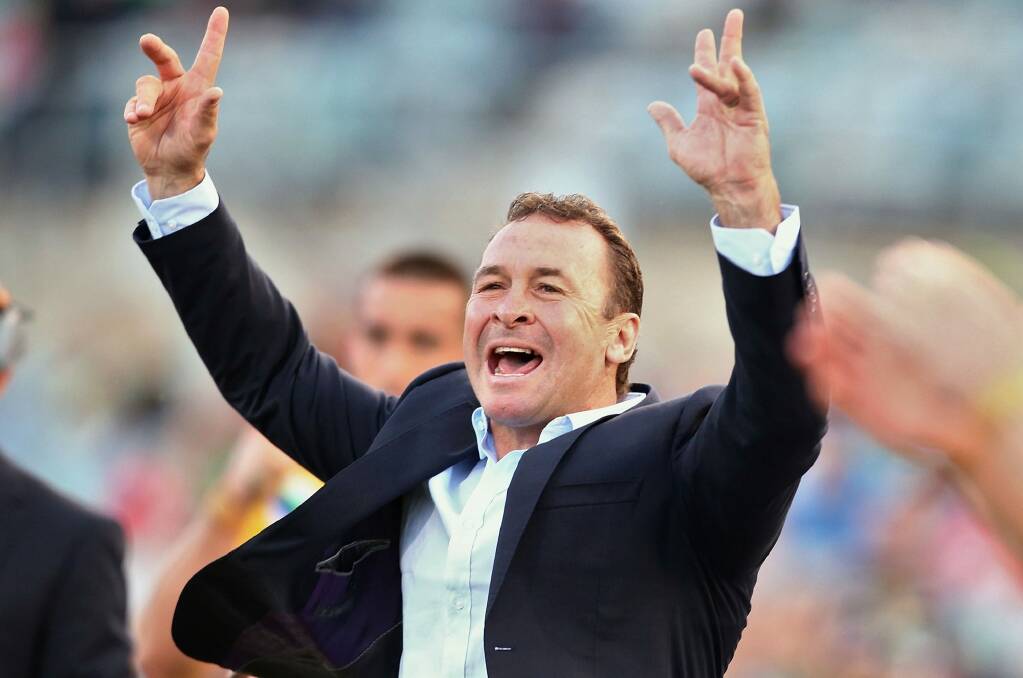 Ricky Stuart finally has something to cheer about.