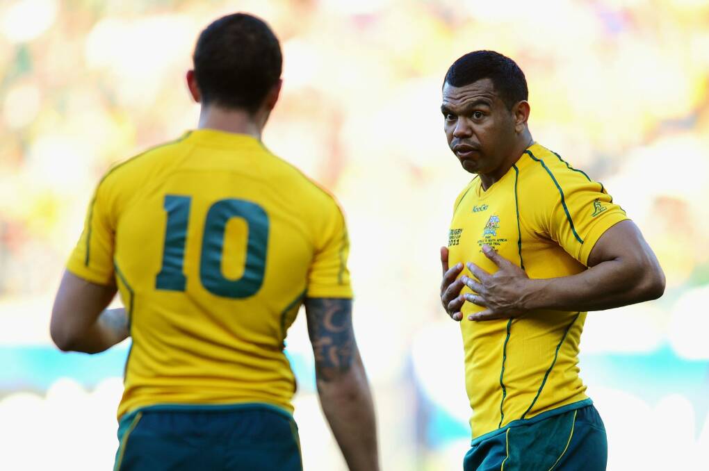 "You've just got to go through it and take it for what it is and learn from it": Quade Cooper on Kurtley Beale. Photo: Getty Images
