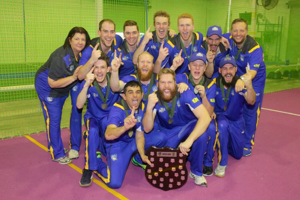 The ACT Rockets won the Cricket Australian national indoor championships. Photo: PowerShots