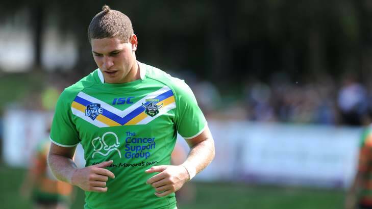 Several Woden Rams players are looking to emulate Brenko Lee and make a name for themselves at the Raiders. Photo: Katherine Griffiths