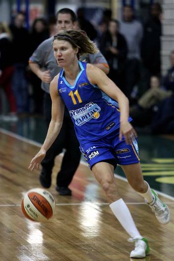 Jess Bibby is happy with her pre-season shooting form. Photo: Gary Sissons