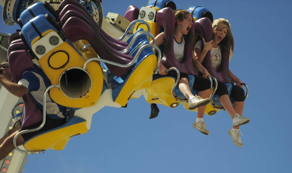 There'll be scary rides aplenty for thrillseekers. Photo: Graham Tidy