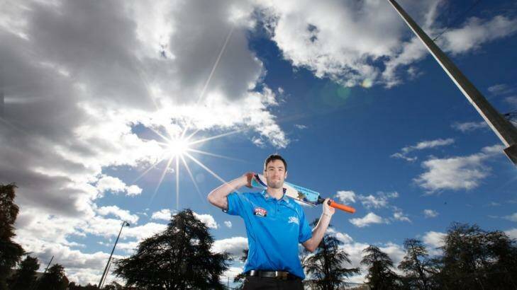 ACT Comets batsman Jono Dean has re-signed with the Adelaide Strikers. Photo: Katherine Griffiths