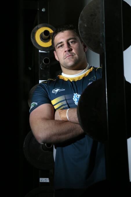 Brumbies hooker Josh Mann-Rea is staying with the Brumbies. Photo: Jeffrey Chan