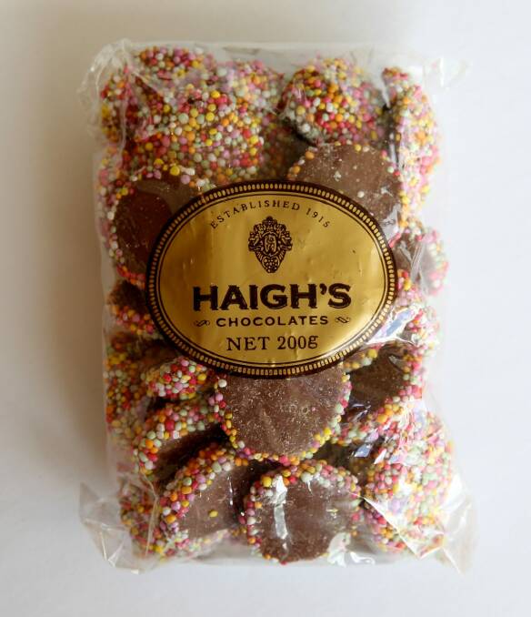 Adelaide luxury confectionery Haigh's Chocolates is opening its first Canberra store. Photo: Janie Barrett