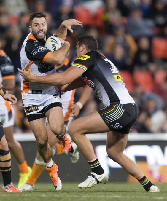 Talent: James Tedesco is one of several fullbacks Mal Meninga is considering for his World Cup squad. Photo: AAP