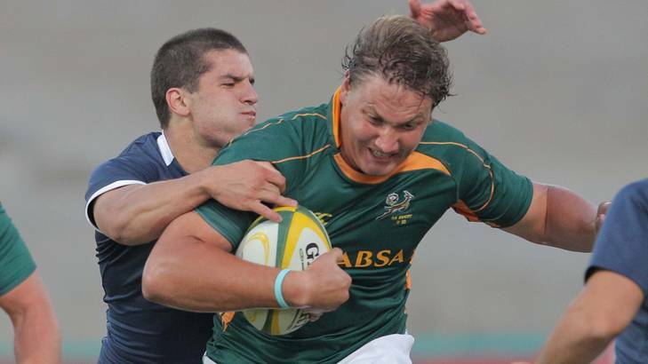 South Africa under-20s lock Ettienne Oosthuizen has signed with the Brumbies.
