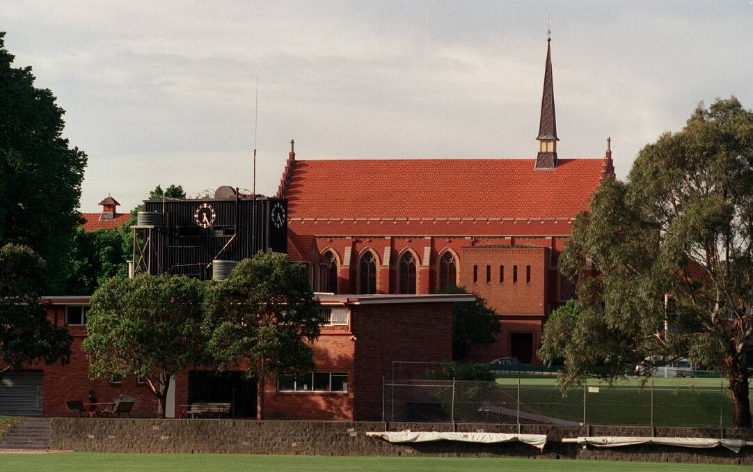 The school campus sits on 27 hectares of land in Hawthorn.  Photo: Michael Clayton-Jones