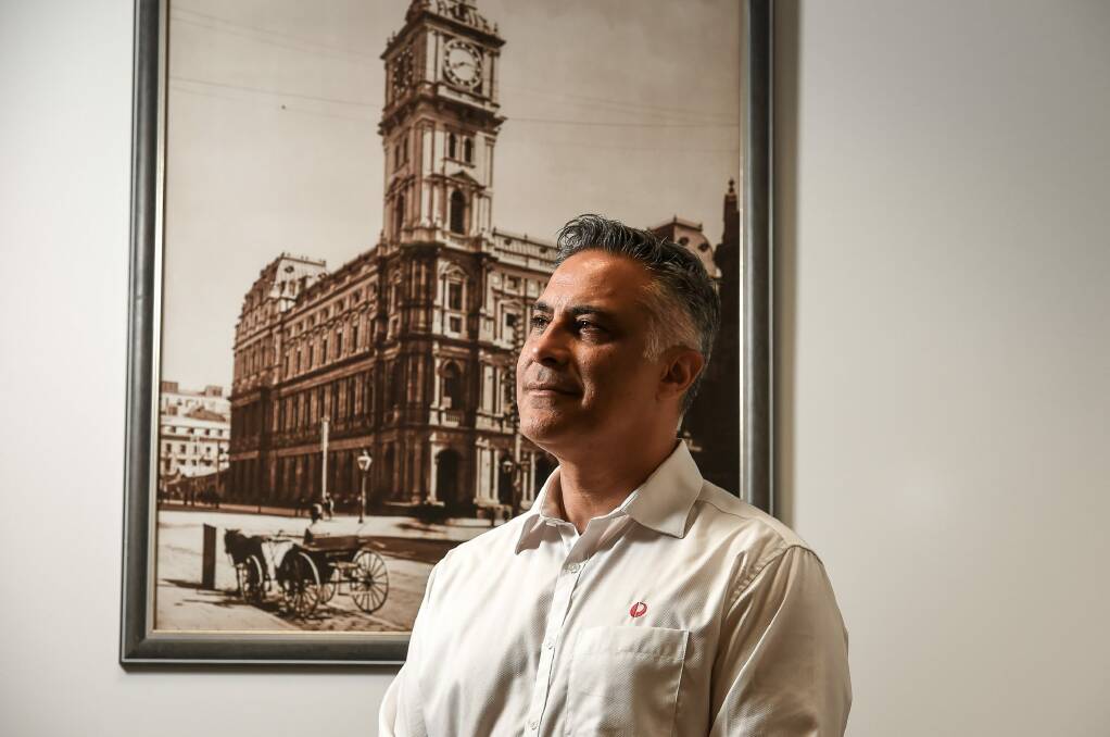 "Our prosperity can't rely on...the sheep's back...": Australia Post chief executive Ahmed Fahour. Photo: Justin McManus