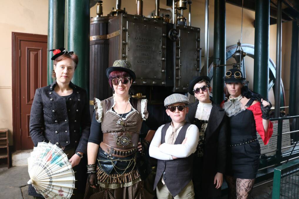 The Steampunk and Victoriana Fair is on again this year at the Goulburn Historic Waterworks. Photo: Supplied