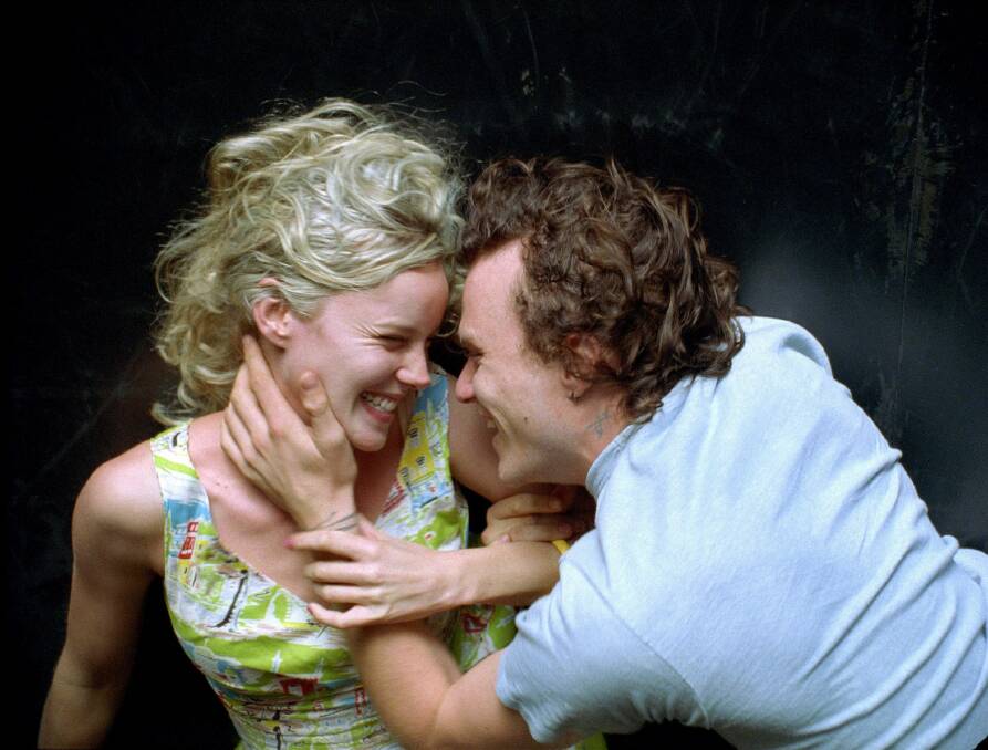 Abbie Cornish and Heath Ledger in Candy, one of the portraits in Starstruck. Photo: NFSA