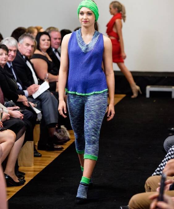 The award-winning Culture Cycle range on the catwalk at the 2016 Australian Wool Fashion Awards. Photo: Chasing Summer Photography