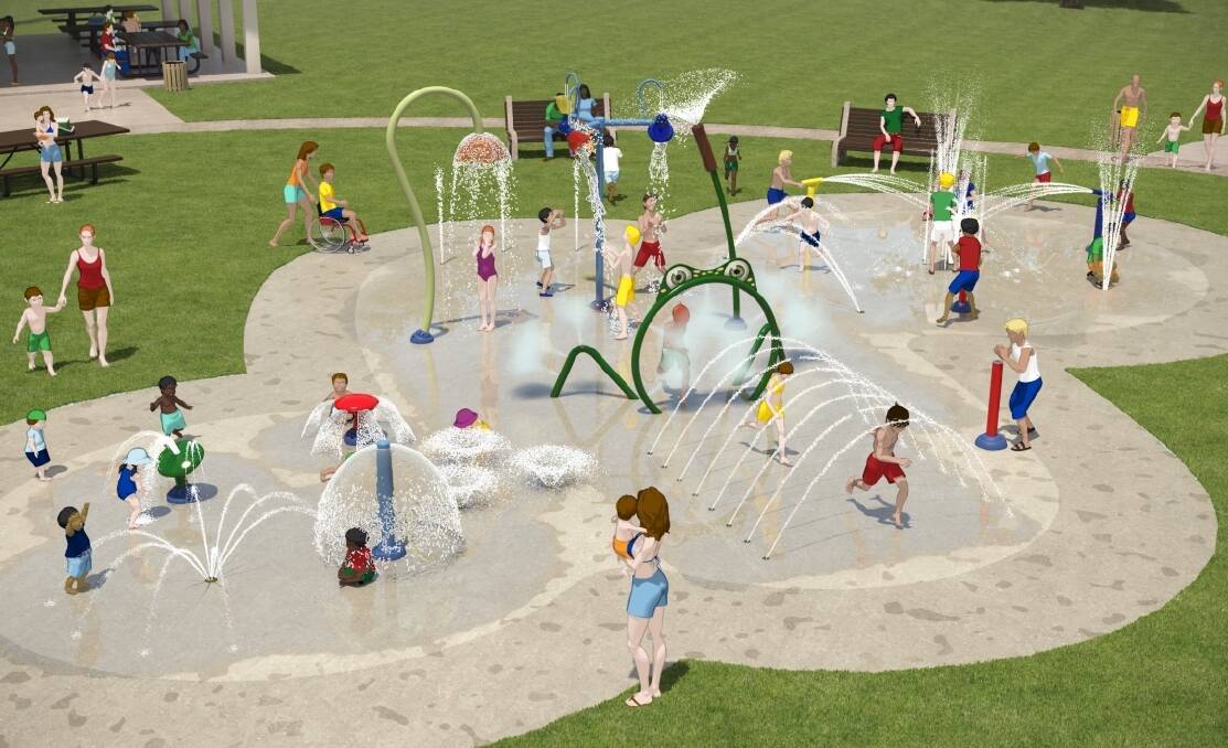 The Lakeside Leisure Centre water play park's winning design. Photo: Vortex