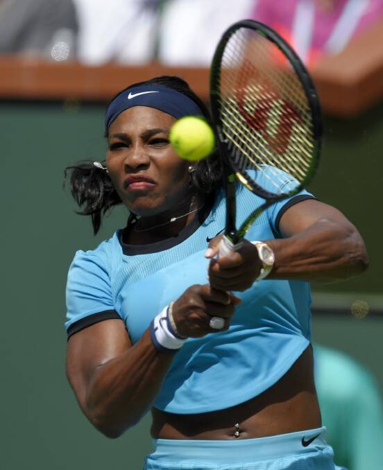 Serena Williams has slammed Novak Djokovic over gender pay comments. Photo: AP