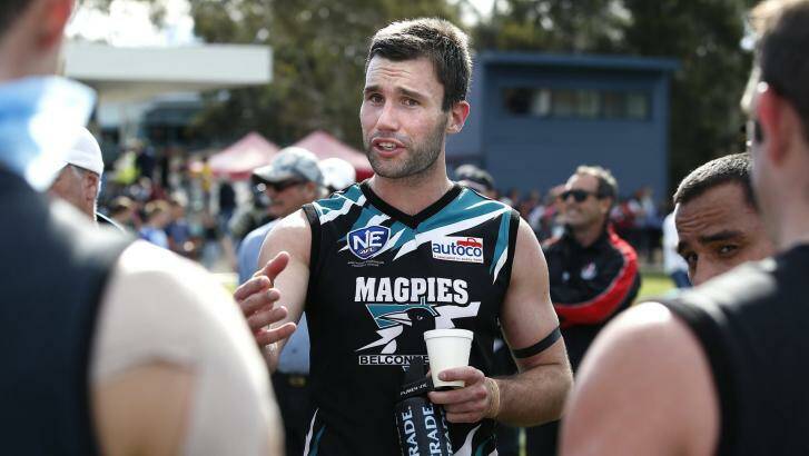 James Bennett and his Belconnen Magpies will pull out of the NEAFL. Photo: Jeffrey Chan