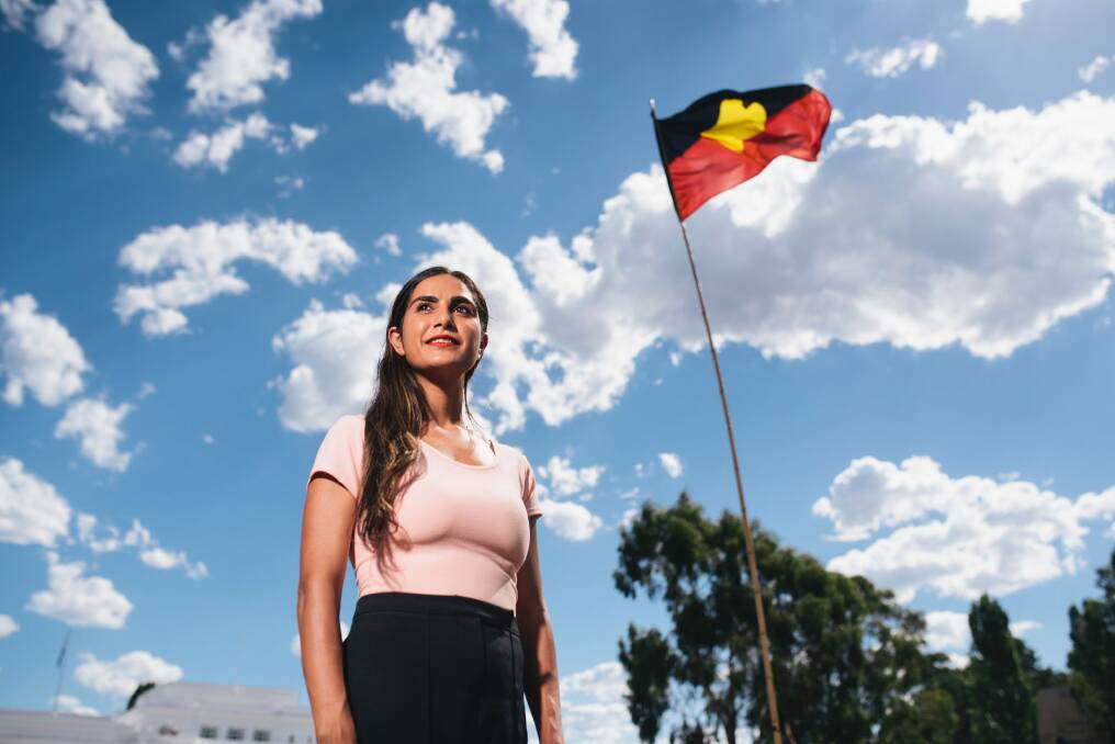 Tamika Townsend, a Yuin woman who works in Indigenous Affairs in the ACT. Photo: Rohan Thomson