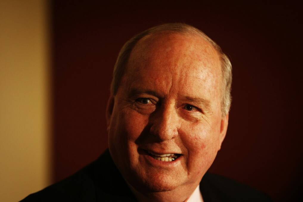 Alan Jones has pulled out of a speaking engagement at Throughbred Park as he recovers from back surgery. Photo: James Brickwood