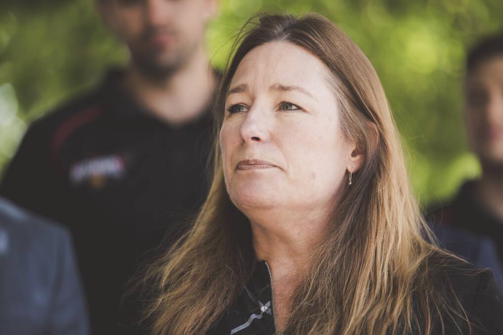 ACT Education Minister Yvette Berry left some schools in the dark for months over graduation ceremonies. Photo: Jamila Toderas