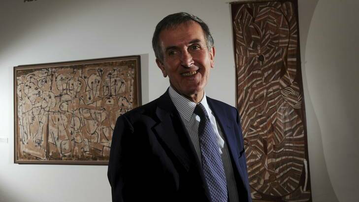 Director of The British Museum, Neil MacGregor, is in Canberra to deliver the Robert Hughes Lecture. Photo: Graham Tidy