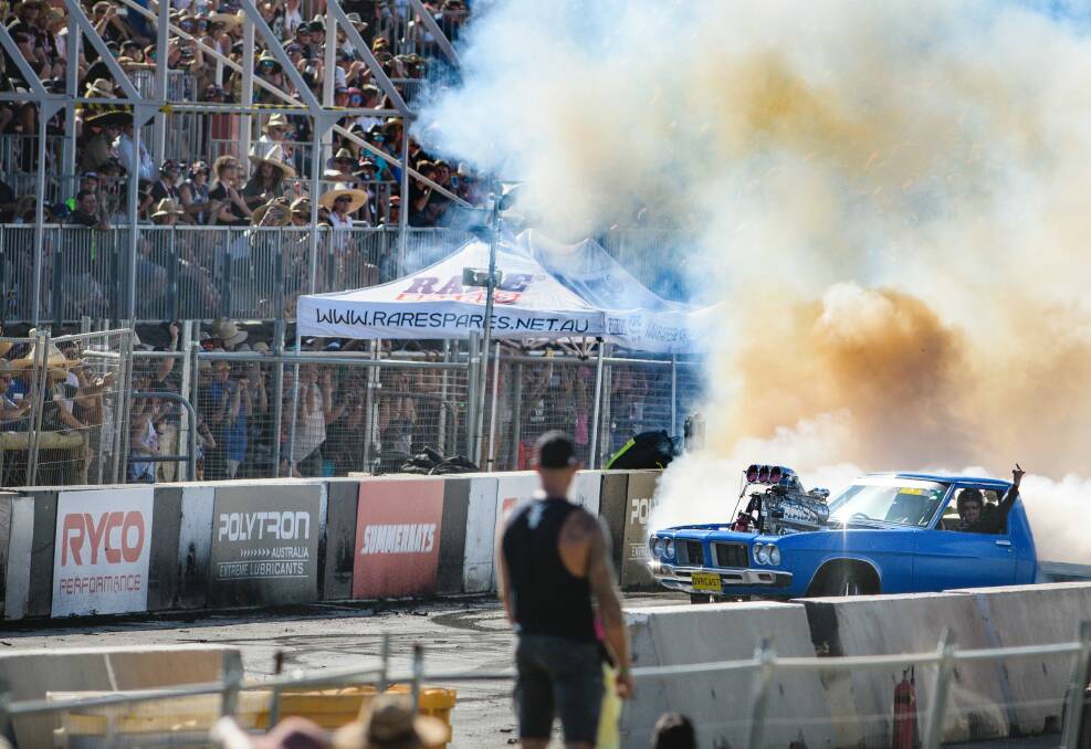 Summernats co-owner Andy Lopez has urged patrons to take it easy in this weekend's heat. Photo: Sitthixay Ditthavong