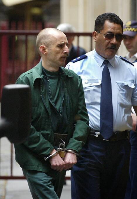 Julian Knight arrives at court in 2004. Photo: John Woudsra