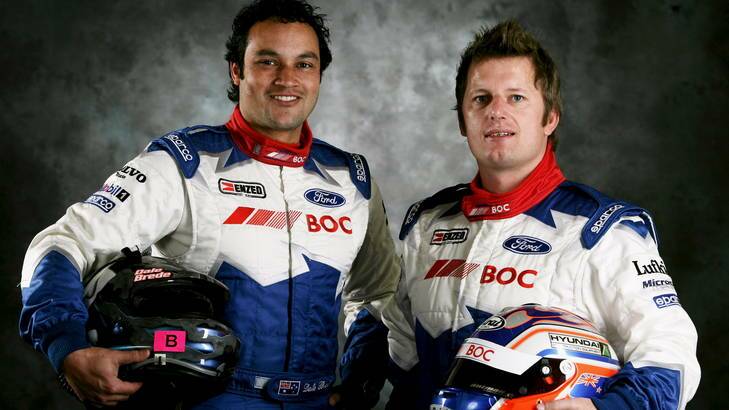 Dale Brede and Mark Porter  in September, 2006. Photo: Getty Images