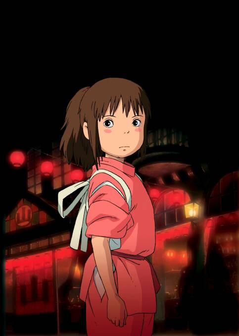 Spirited Away is one of the children's movies showing at the cultural institutions during the school holidays. Photo: Supplied