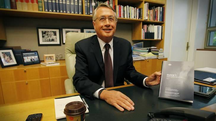 Much of the pain from Treasurer Wayne Swan's budget falls on Canberra. Photo: Andrew Meares