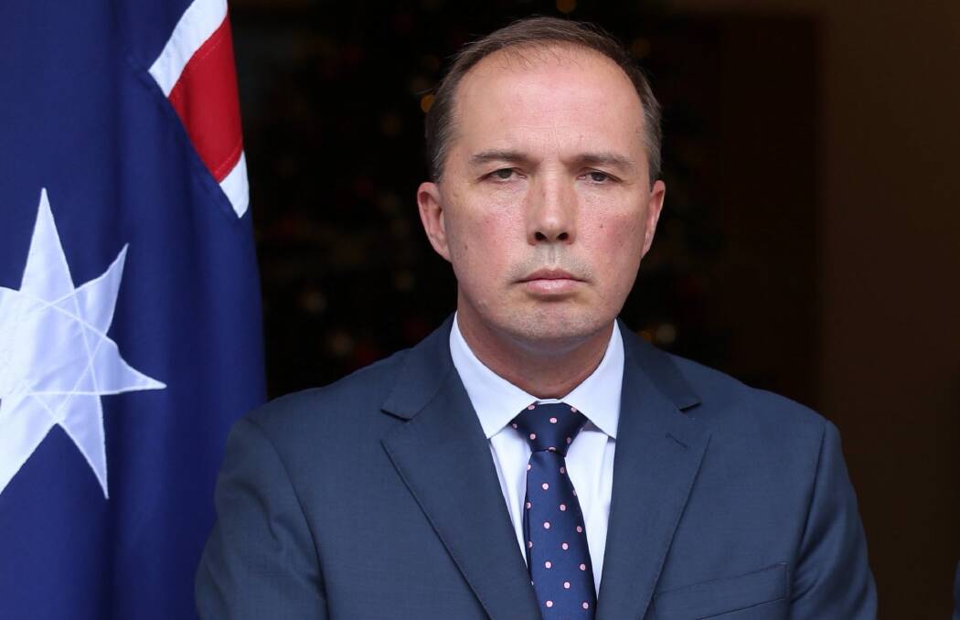 Immigration Minister Peter Dutton Photo: Andrew Meares