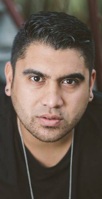 Queanbeyan poet and rapper Omar Musa launches his new book on Friday night. Photo: Supplied
