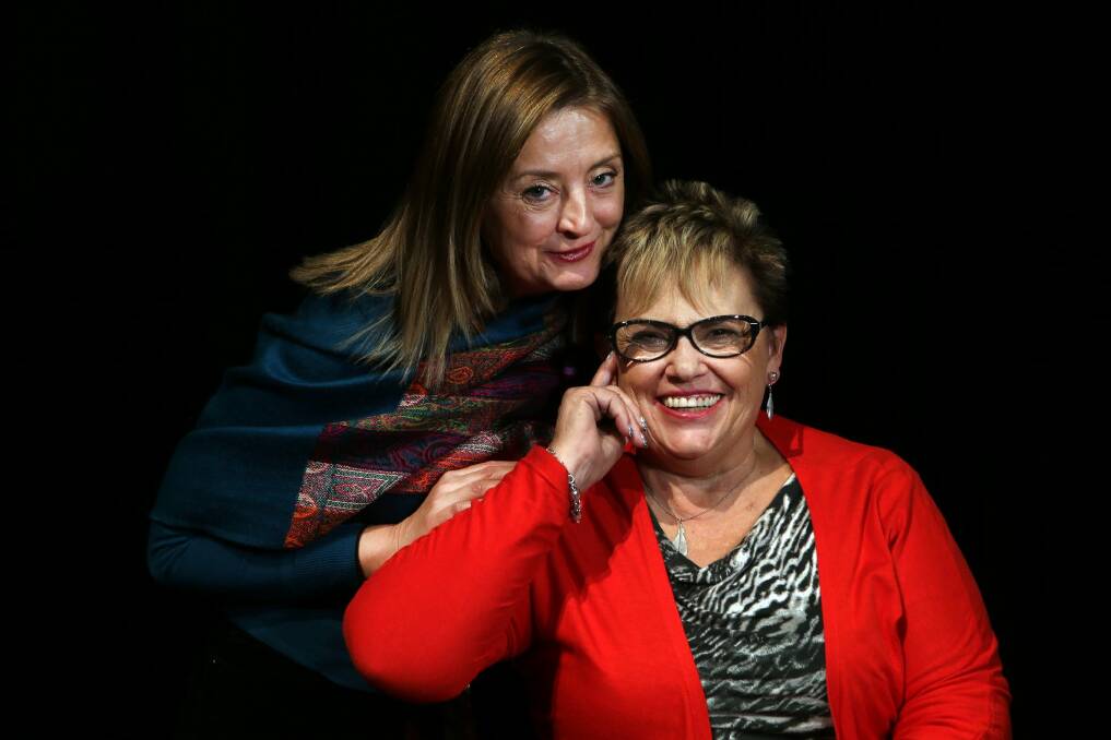 Jeanette Cronin, left, who will play Lindy Chamberlain-Creighton in <i> Letters to Lindy</I>.
 Photo: Sylvia Liber