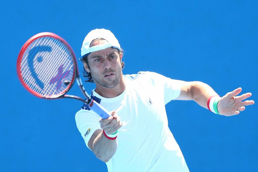 Top billing: Paolo Lorenzi will headline the Canberra Challenger event next week as a warm up to the Australian Open. Photo: Getty Images