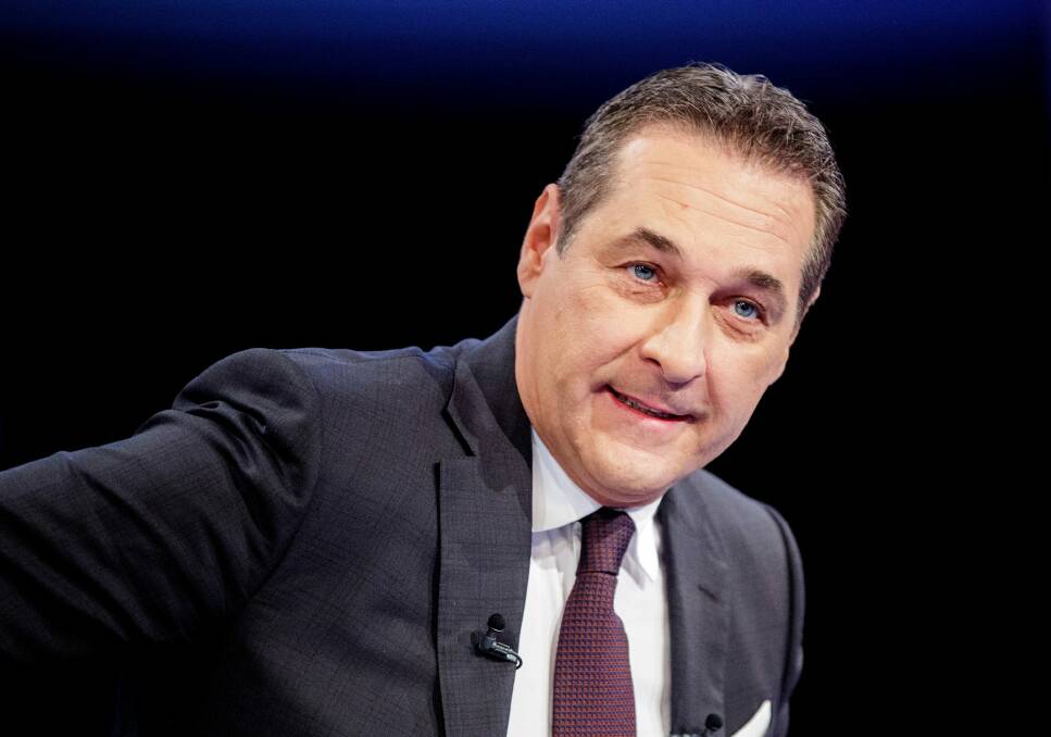 Once a Neo-Nazi, now deputy prime minister of Austria? Freedom Party leader Heinz-Christian Strache. Photo: Lisi Niesner