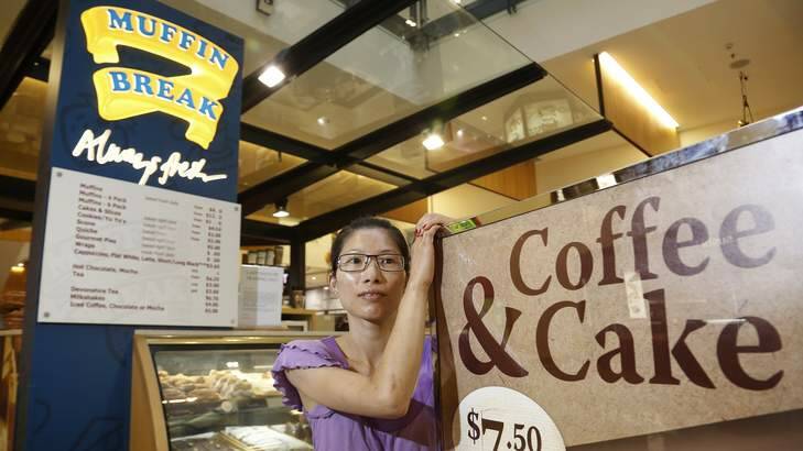 Jovie Tseng will close her Muffin Break franchise after six years of operation. Photo: Jeffrey Chan