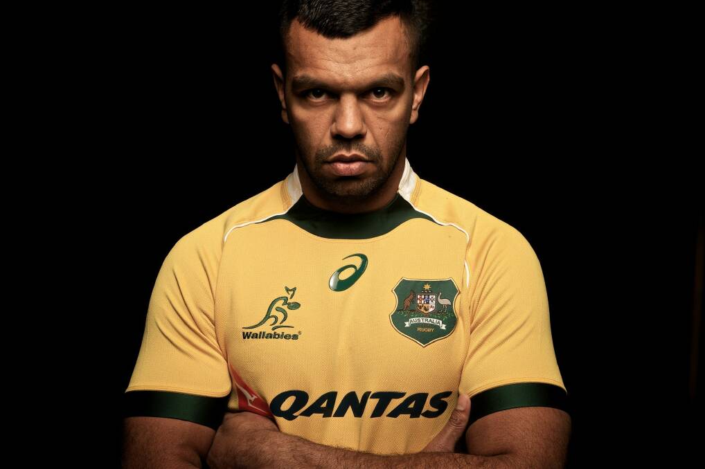 Bubbly: Kurtley Beale's 'enthusiasm' is seen as a boost to the tourists Photo: Wolter Peeters