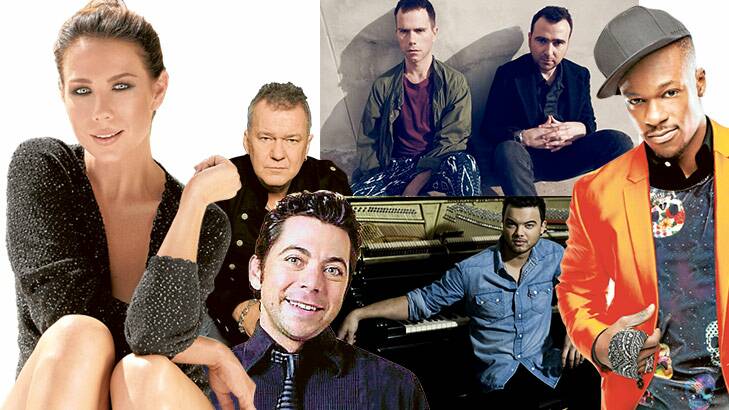 Kate Ritchie, Jimmy Barnes, James Mathison, The Presets, Guy Sebastian and Timomatic will all perform at the Australia Day Live concert on Friday in front of Parliament House.