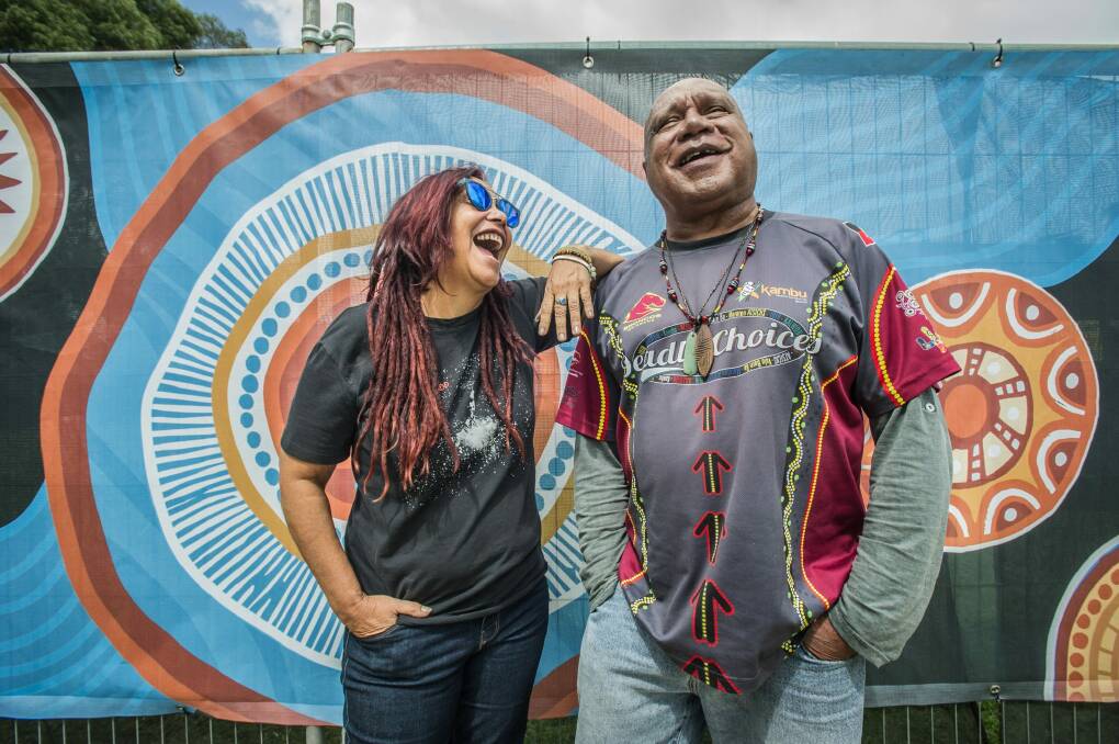 Indigenous and non-Indigenous artists headlined the Apology10 concert including Shellie Morris and Archie Roach (pictured). Photo: karleen minney