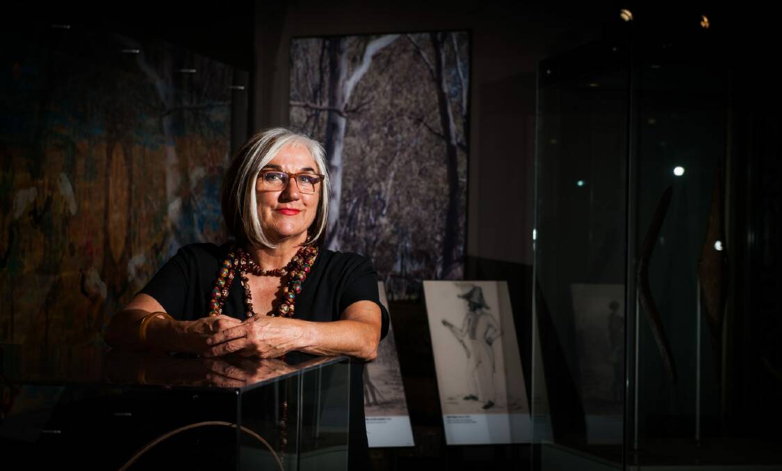 National Muesum of Australia senior curator and Indigenous advisor Margo Neale.

 Photo: Elesa Kurtz