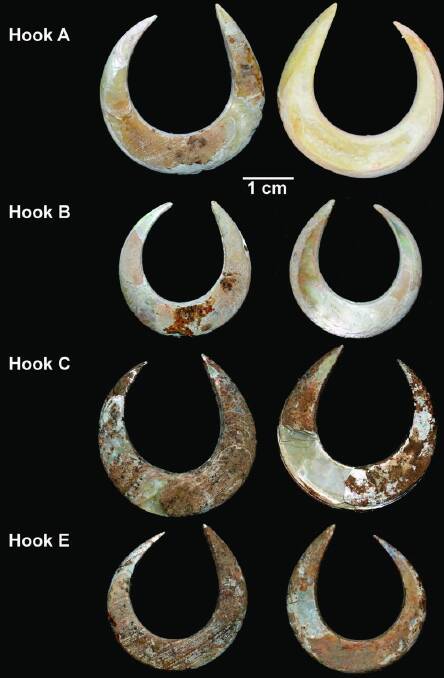 ANU archaeologist Sue O'Connor has found the world's oldest funeral fish hooks. Photo: Supplied
