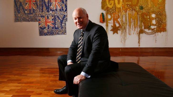 Fronting up: Newly appointed National Gallery of Australia director Gerard Vaughan. Photo: Eddie Jim