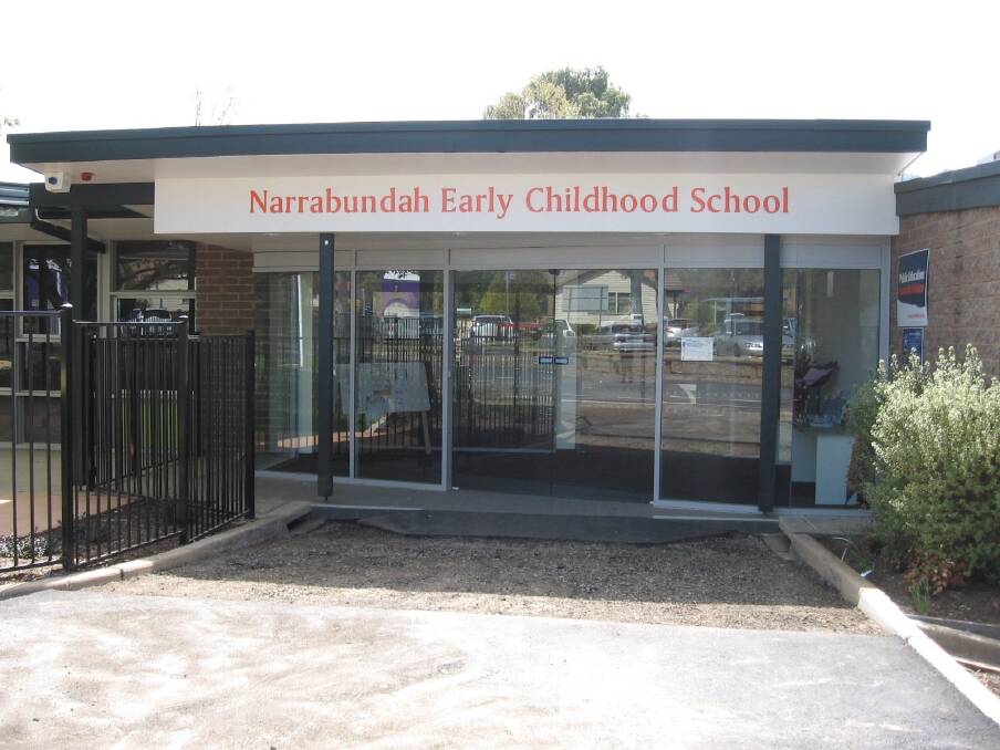 A teacher at Narrabundah Early Childhood School has been hospitalised after a child 'lashed out' kicking her back. Photo: Supplied